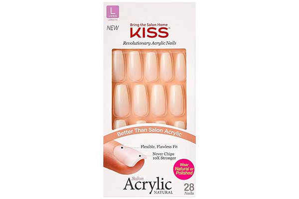 Free Kiss Acrylic Nails