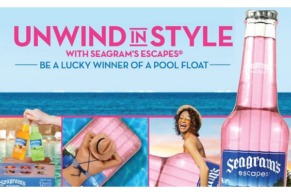 Free Seagram’s Pool Float