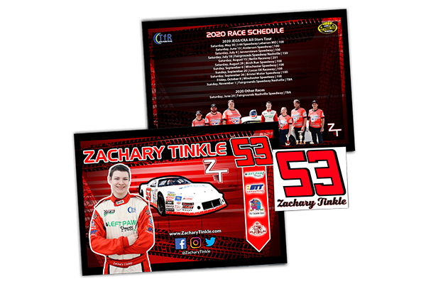 Free Zachary Tinkle Hero Card