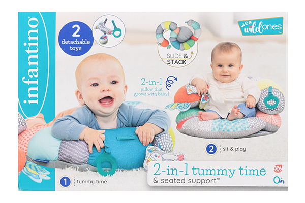 Free 2-in-1 Tummy Time & Seat