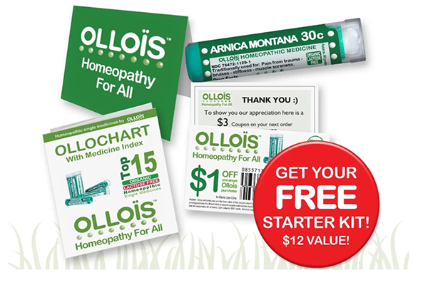 Free OLLOÏS Homeopathic Starter Kit