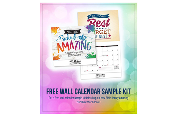 Free 2021 Amazing Wall Calendar