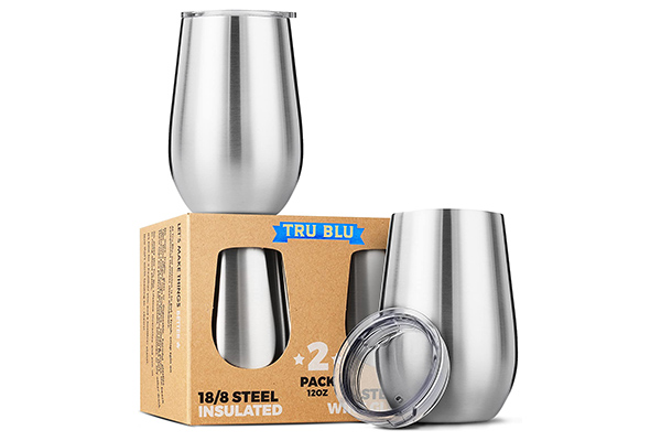 Free Stainless Steel Wine Glass