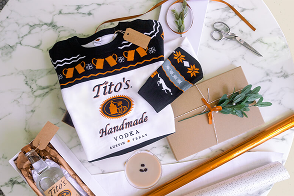 Free Tito’s Christmas Sweater