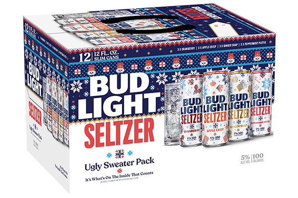 Free Bud Light Seltzer Ugly Sweater