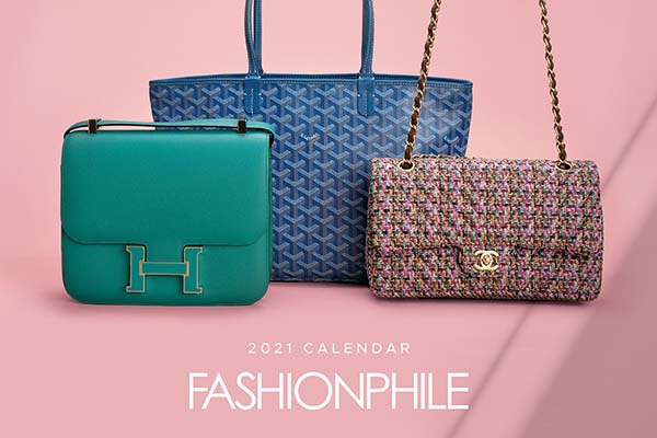 Free Fashionphile 2021 Calendar