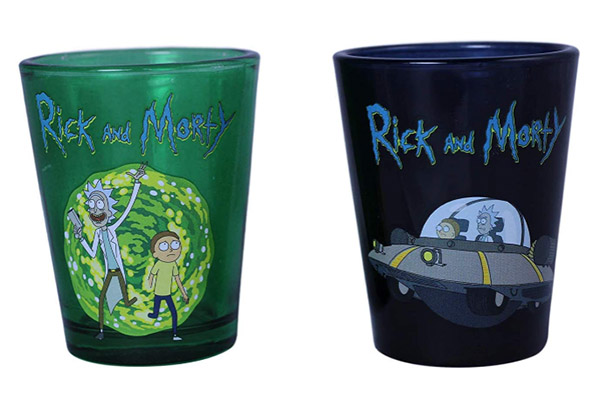 Free Rick & Morty Shot Glass