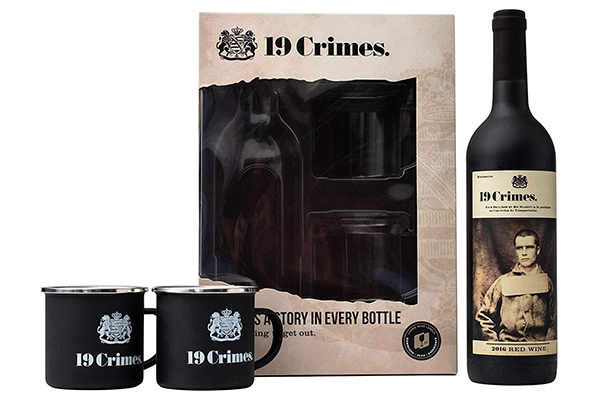 Free 19 Crimes Mug Set