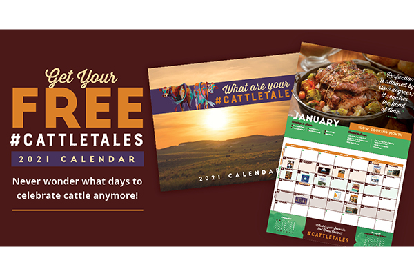 Free CattleTales Calendar
