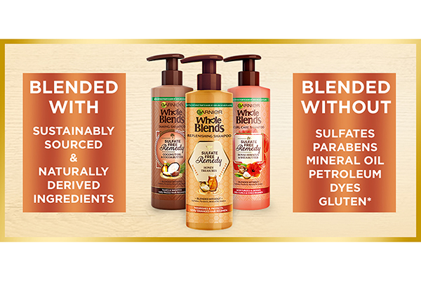 Free Garnier Whole Blends Shampoo