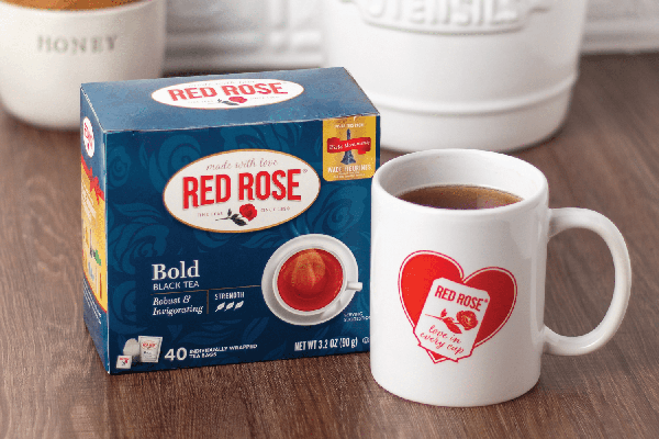 Free Red Rose Tea Mug