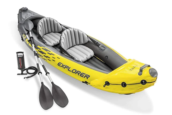 Free Inflatable Kayak Set