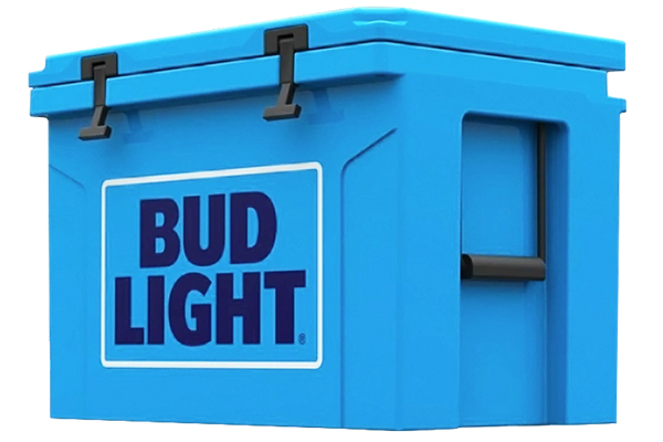 Free Budlight Cooler