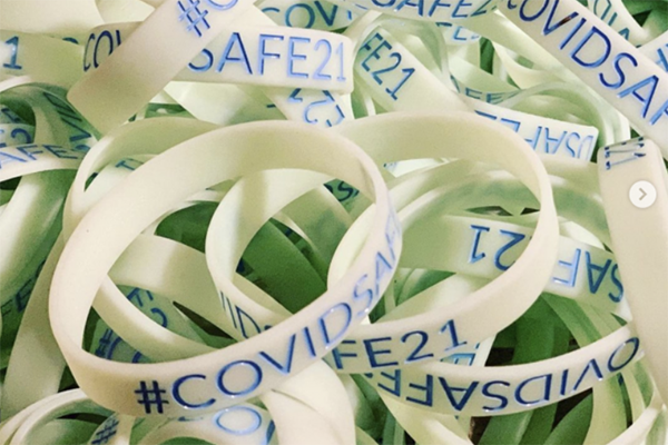 Free #COVIDSAFE21 Bracelet