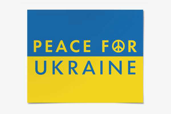 Free #StandWithUkraine Poster