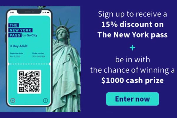 Win $1,000 Cash Prize with Go City