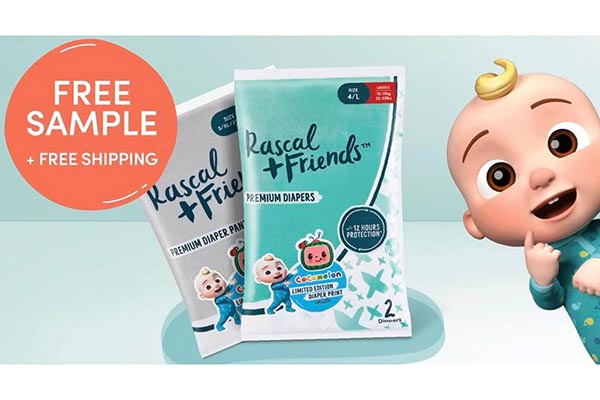 Free Rascal + Friends Diaper Sample Pack