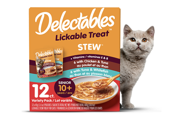 Free Delectables Licking Cat Treat