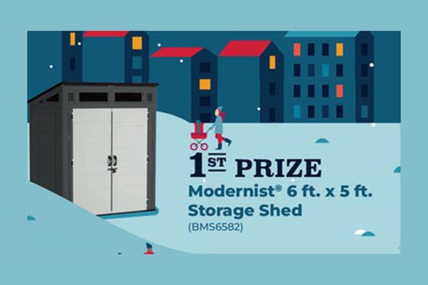 Free Modernist Storage Shed