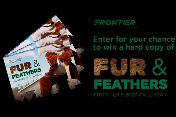 Free Frontier Fur & Feathers Calendar