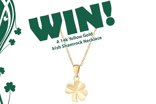 Free Irish Shamrock Necklace