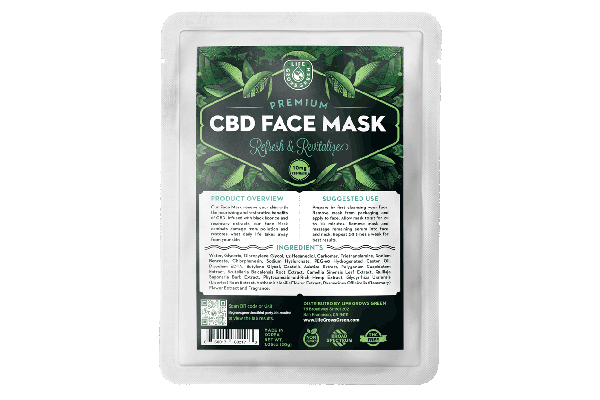 Free CBD Sheet Face Mask