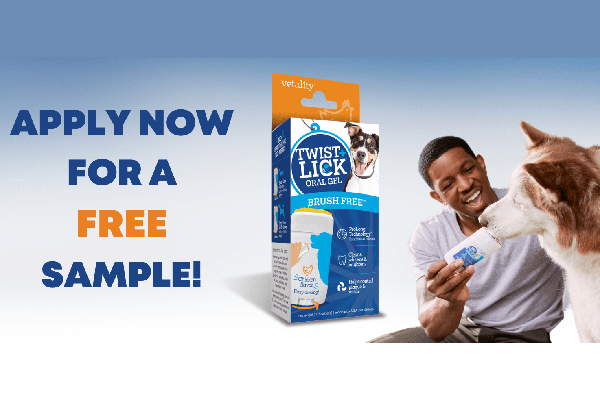 Free Twist + Lick Dog Dental Gel