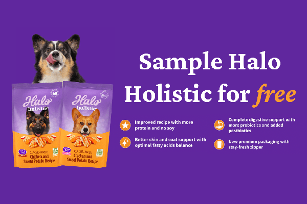 Free Halo Holistic Dog Food