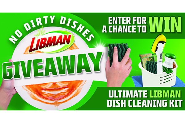Free Libman Dish Cleaning Kit