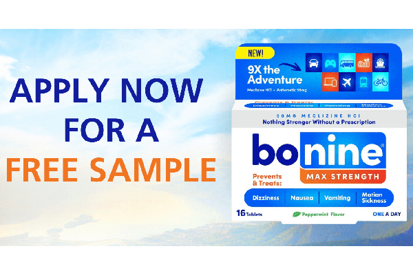 Free Bonine Motion Sickness Tablets