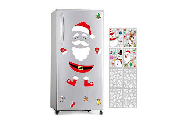 Santa Claus Refrigerator-Stickers(Set of 18)
