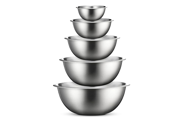 Stainless Steel Mixing Bowls (Set of 5)