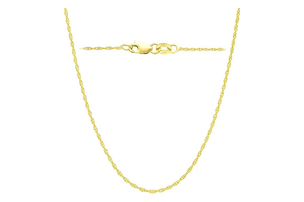 Yellow or White or Rose Solid Gold Italian – 80% OFF!