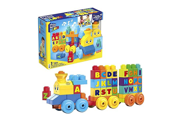 MEGA BLOKS Fisher-Price ABC Blocks Building Toy