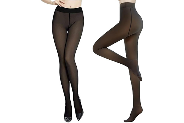 Fleece Lined Tights for Women – SAVE 44%