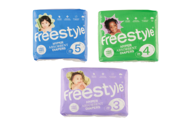 Free Freestyle World Diapers