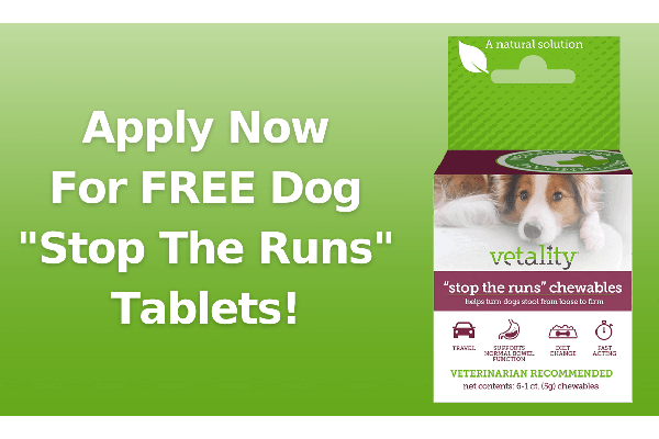 Free Tevra Pet Anti Diarrhea Chewable Tablets