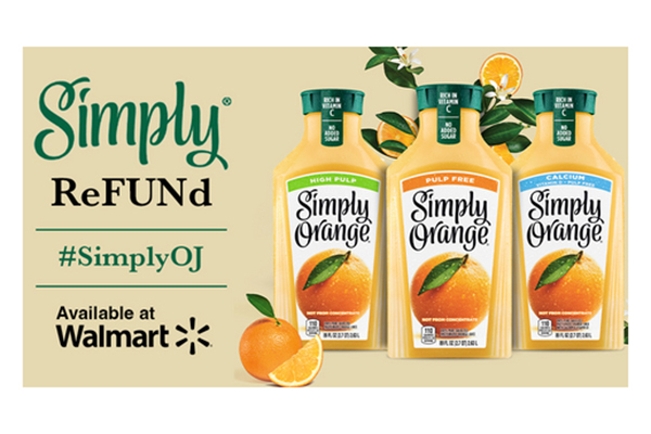 Free Simply Orange Juice ReFUNd Kit