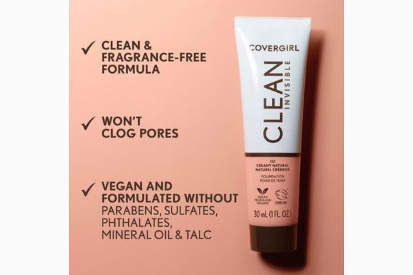 Free Covergirl Clean Invisible Foundation Sample