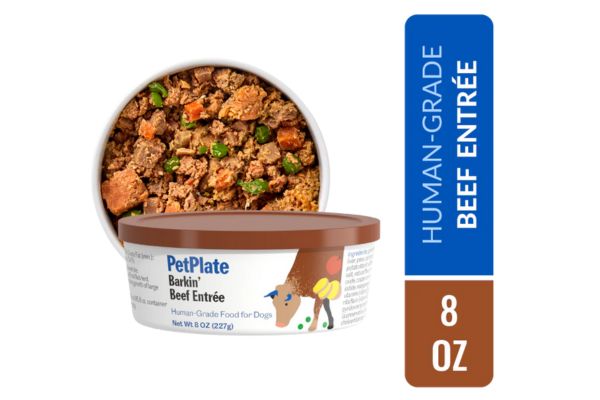 FREE 8oz Cup of PetPlate Human-Grade Dog Food!