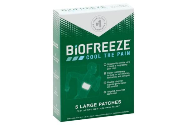 Free Biofreeze Pain Patch