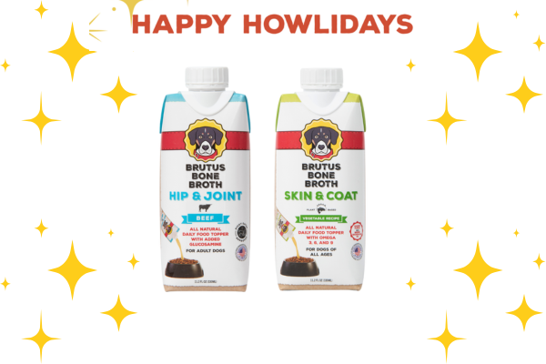 Free Brutus Broth Puppy Howliday Party Kit!