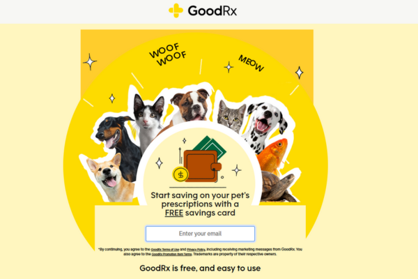 Free GoodRx Card: Affordable Meds for Your Pets!