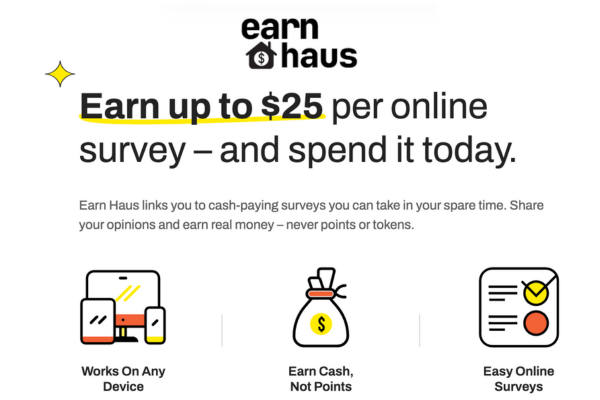 Your Next Cash Reward Starts at EarnHaus