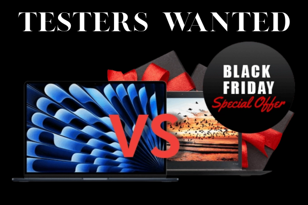 Black Friday Laptop Giveaway: Test & Keep Yours FREE!